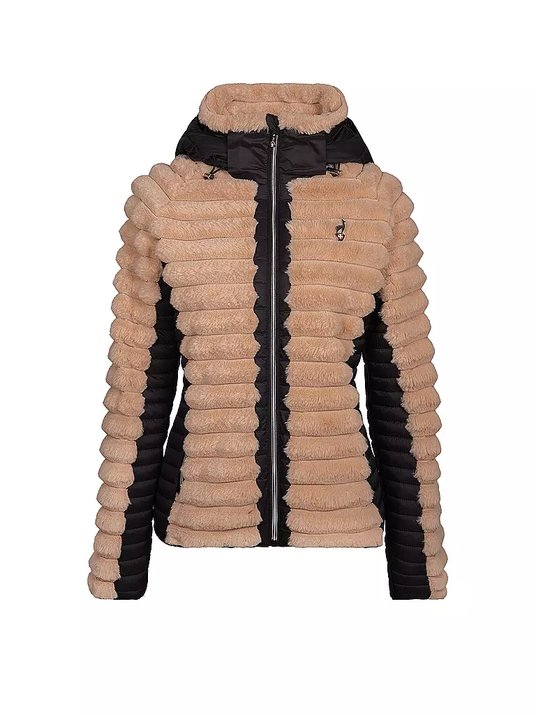 AULP | Damen Unterzieh Jacke | Braun