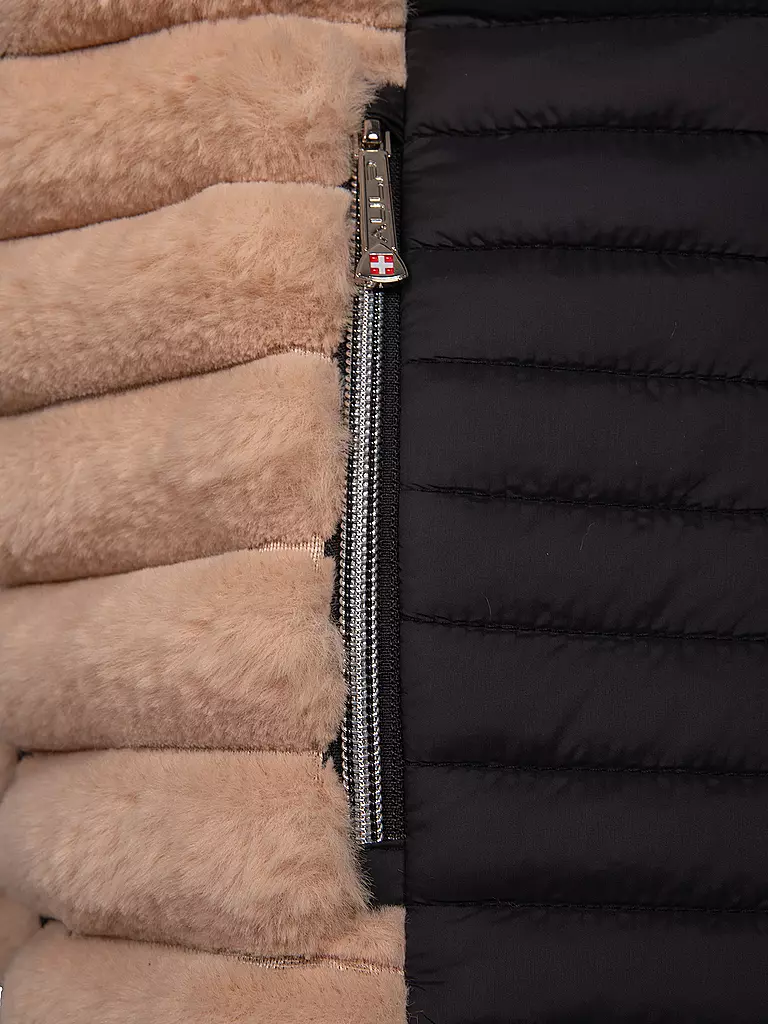 AULP | Damen Unterzieh Jacke | Braun