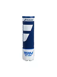 BABOLAT | Tennisbälle Team All Court X4 4er Dose | gelb