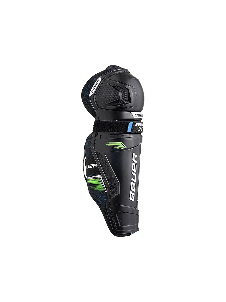 Bauer BAUER Kinder Eishockey Beinschutz X 2.0 schwarz | 12, schwarz