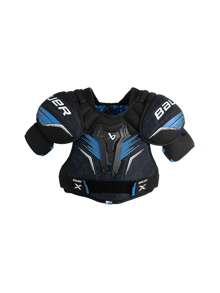 BAUER | Jugend Eishockey Schulterschutz X 2.0  | schwarz