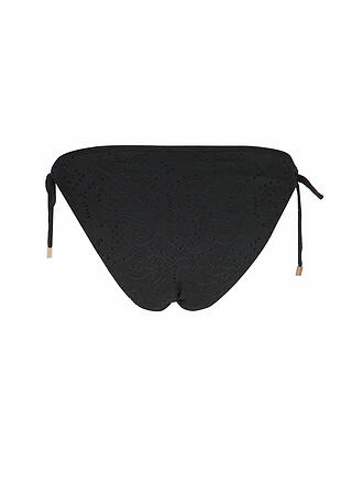 BEACHLIFE | Damen Bikinihose Black Embroidery