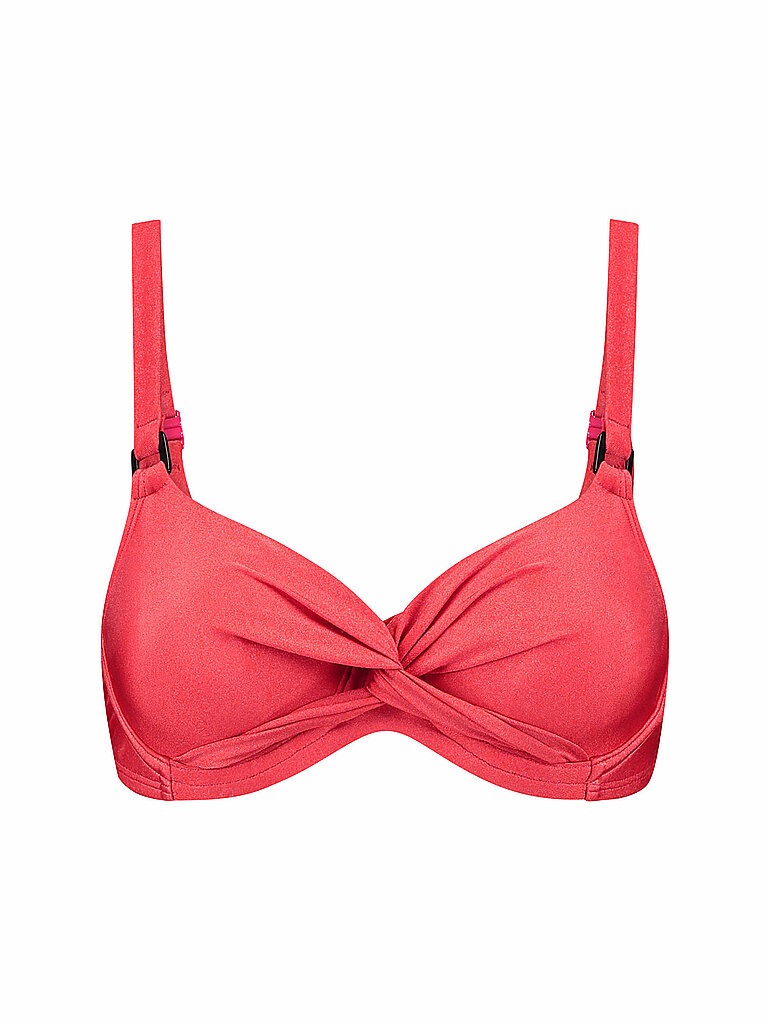 BEACHLIFE BEACHLIFE Damen Bikinioberteil Red Shine rot | 36E, rot