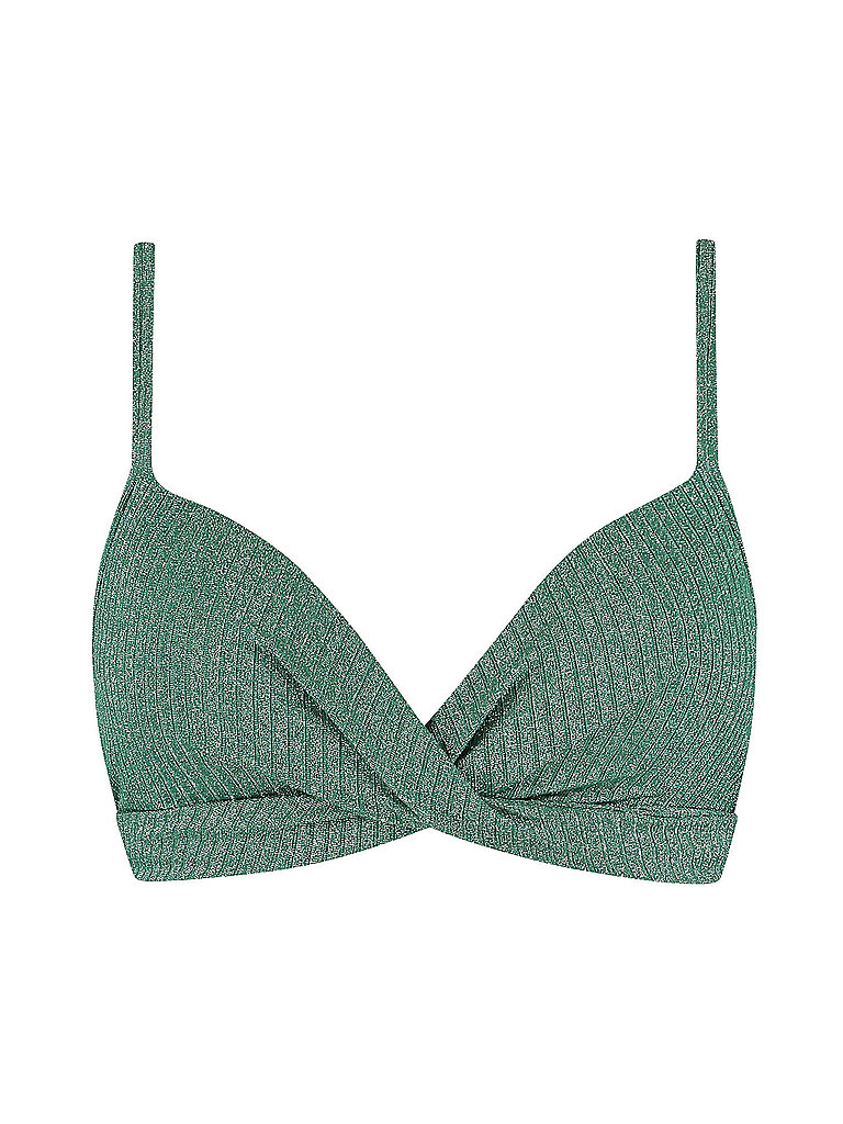 BEACHLIFE Damen Bikinioberteil Twist dunkelgrün | 42D