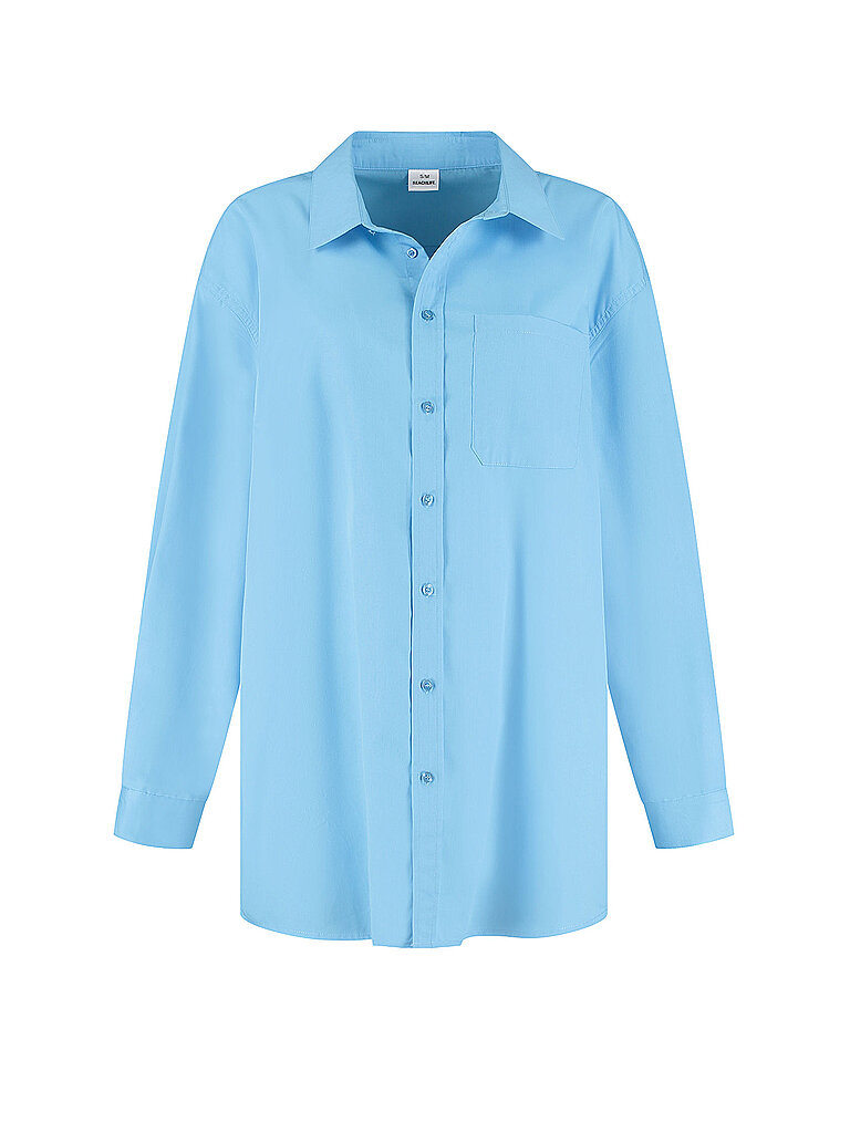 BEACHLIFE BEACHLIFE Damen Strandbluse hellblau | S/M, hellblau