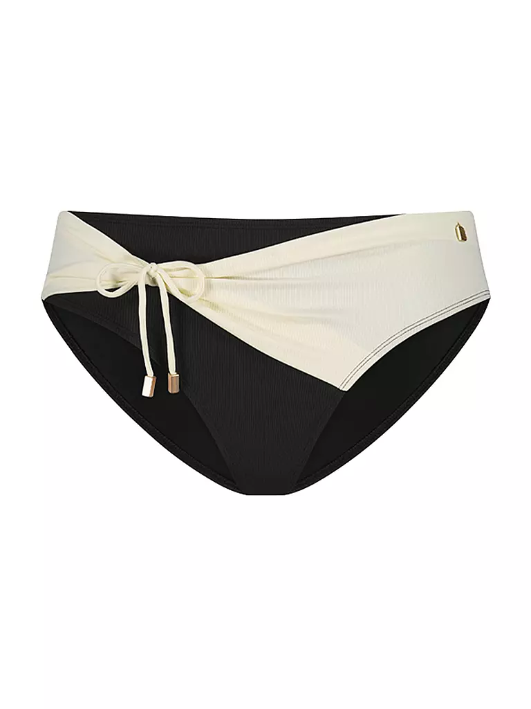 BEACHLIFE | Damen Bikinihose Vanilla And Black | schwarz