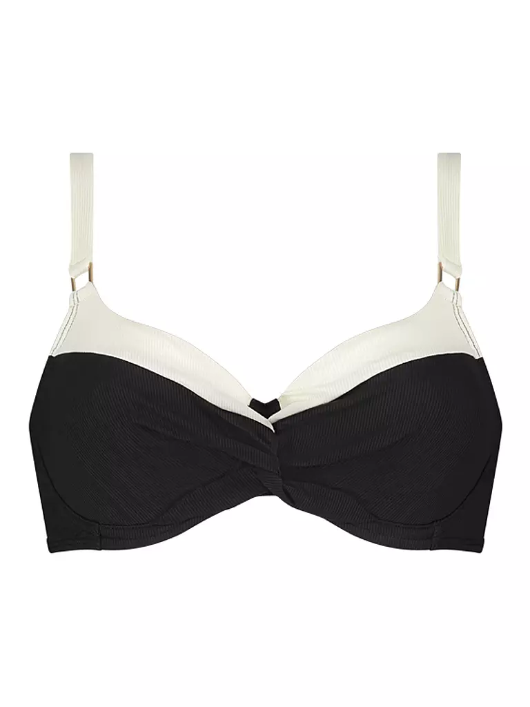 BEACHLIFE | Damen Bikinioberteil Vanilla And Black | schwarz