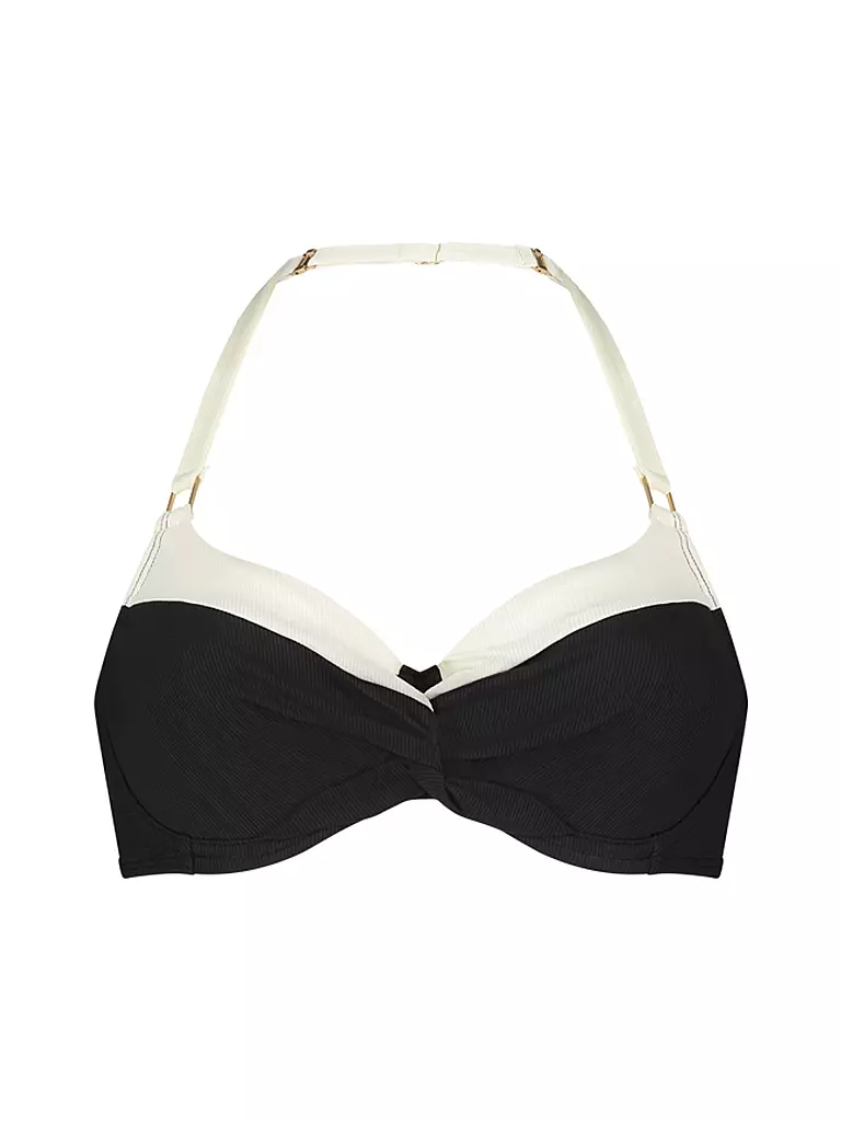 BEACHLIFE | Damen Bikinioberteil Vanilla And Black | schwarz