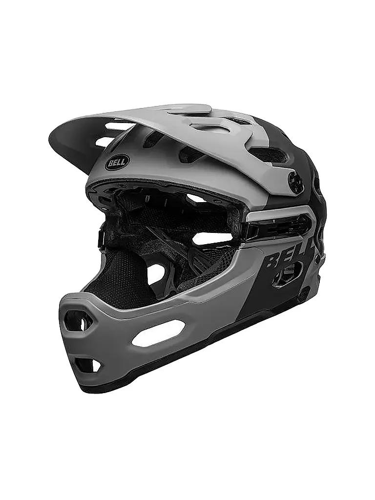 BELL | Fullface MTB-Helm Super 3R MIPS | grau