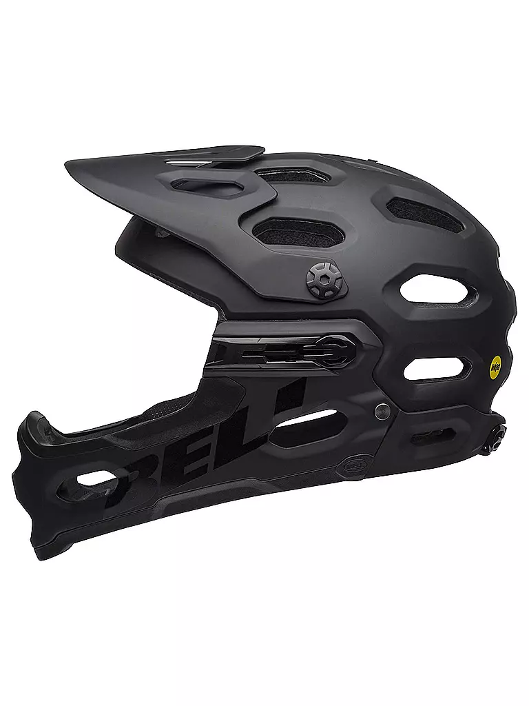 BELL | Fullface MTB-Helm Super 3R MIPS | schwarz