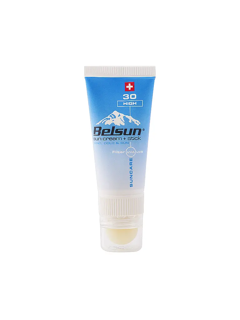 BELSUN | Combi Sun Cream + Stick LSF 30 | weiss