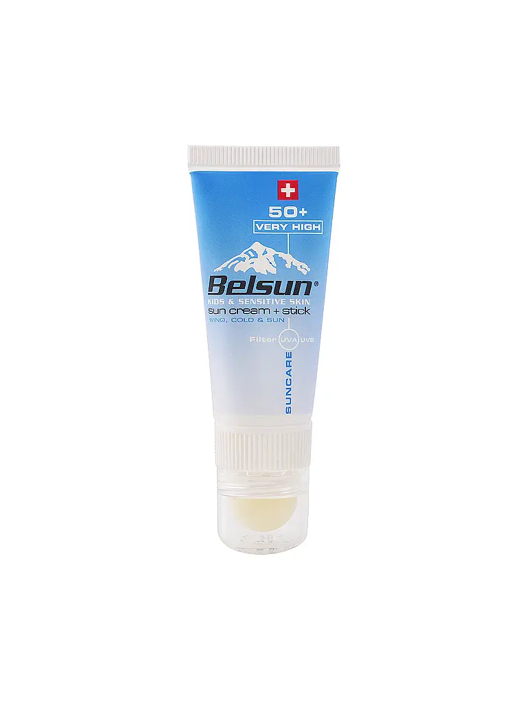 BELSUN | Combi Sun Cream + Stick LSF 50 | weiss