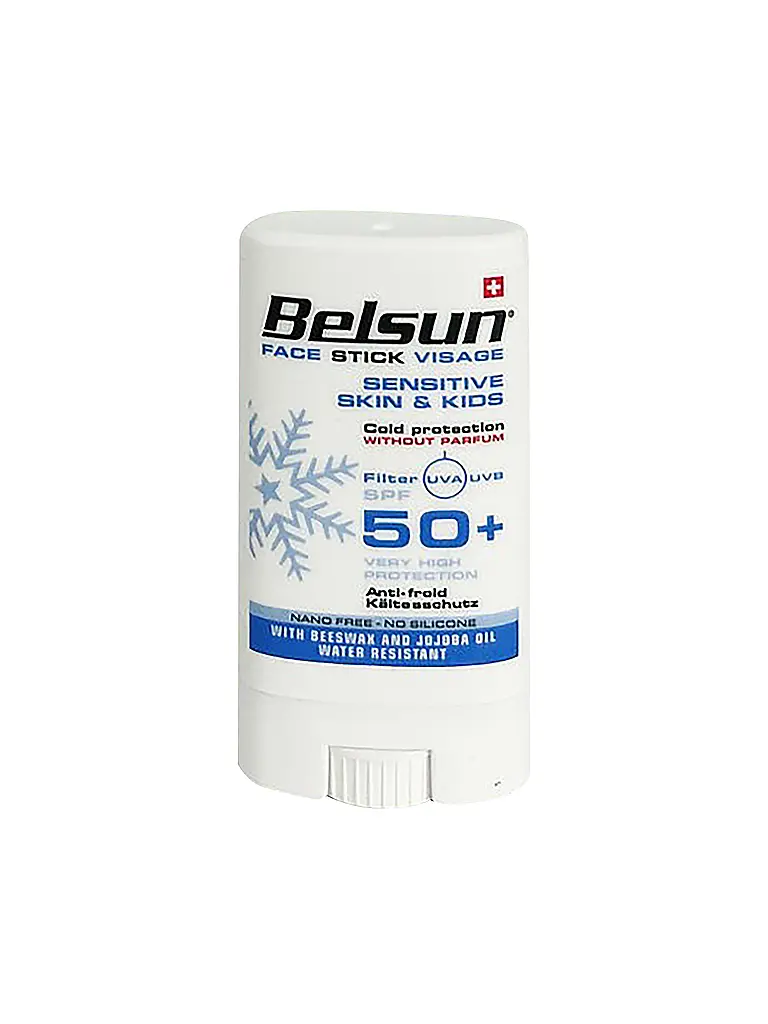 BELSUN | Face Stick Roll-up 15ml - F50+ | weiss