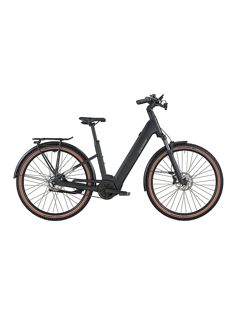 BERGAMONT BERGAMONT E-Bike E-Horizon SUV 20 Belt Wave (Tiefeinsteiger) schwarz | S, schwarz