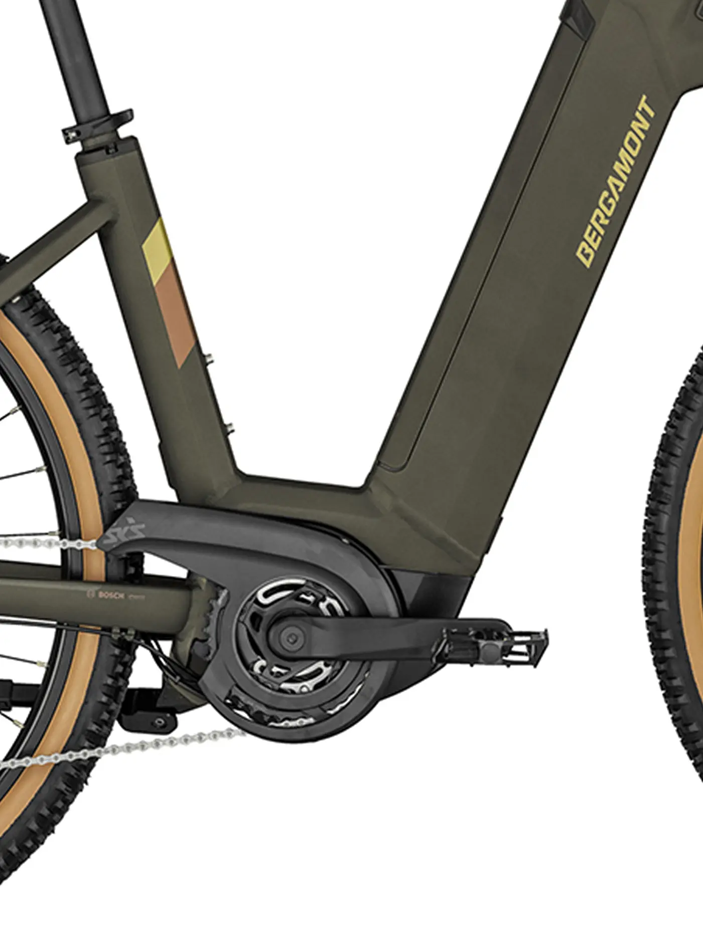 BERGAMONT | Damen E-Bike  E-Horizon SUV Cross Wave | olive