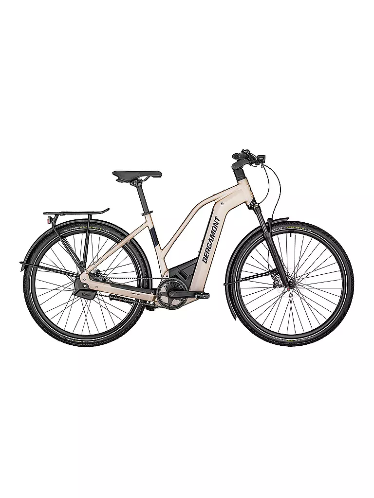 BERGAMONT | Damen E-Trekkingbike 28" E-Horizon Premium Pro Belt Lady | gold