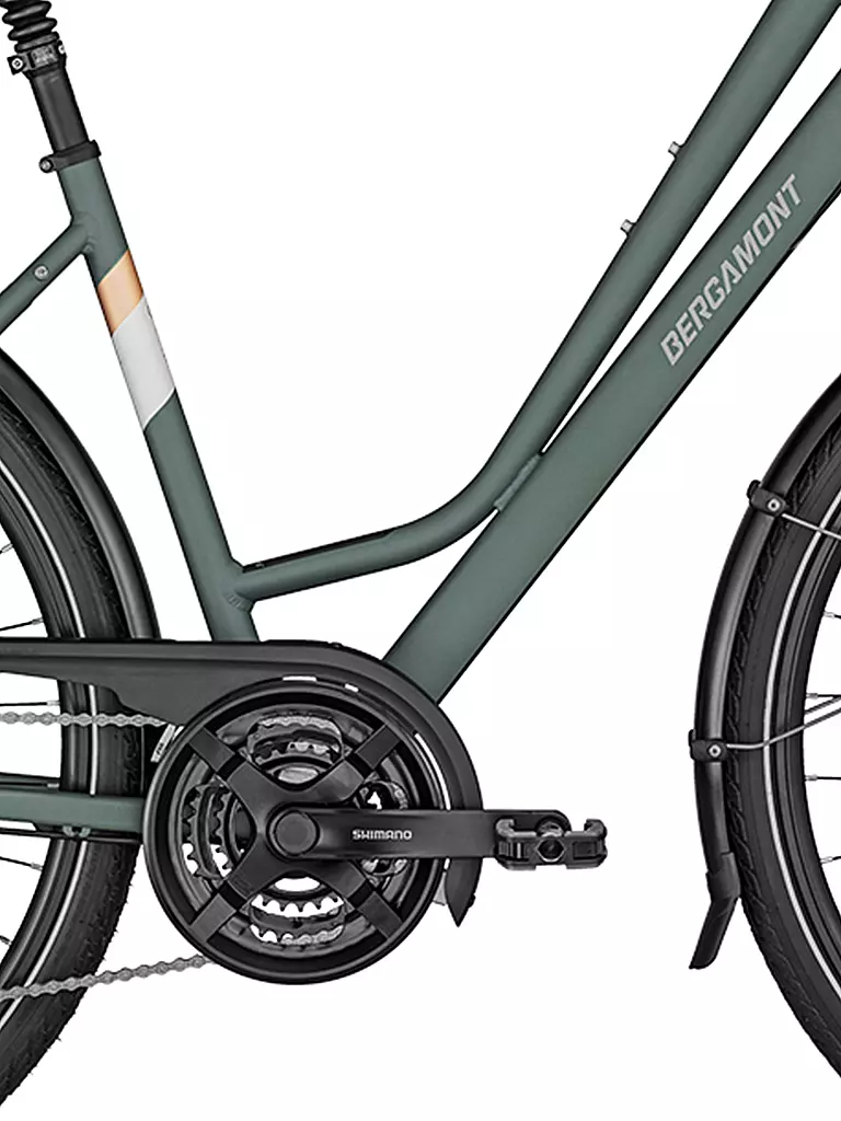 BERGAMONT | Damen Trekkingbike Horizon 4 Amsterdam grey | olive