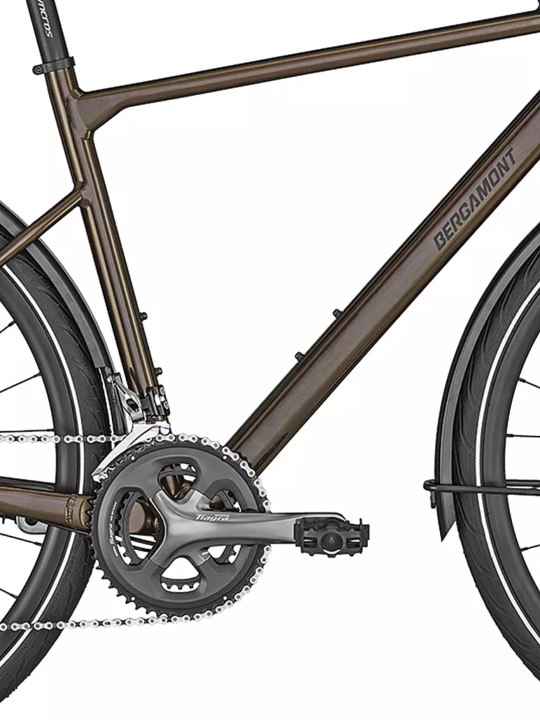 BERGAMONT | Herren Citybike Sweep 6 EQ | braun