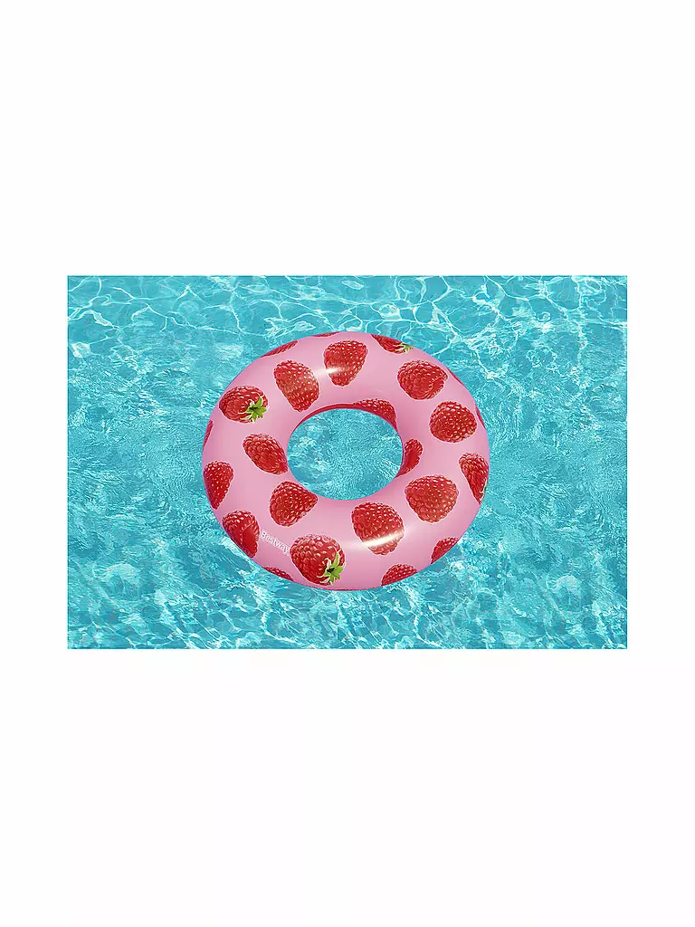 BESTWAY | Duftender aufblasbarer Schwimmring 119 cm | rot