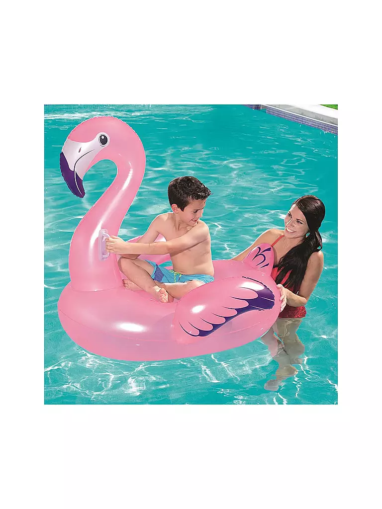 BESTWAY | Schwimmtier Flamingo 127 x 127 cm | rosa