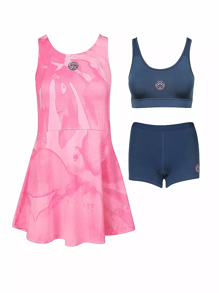 BIDI BADU | Damen Tenniskleid Youma Tech 3in1 | pink