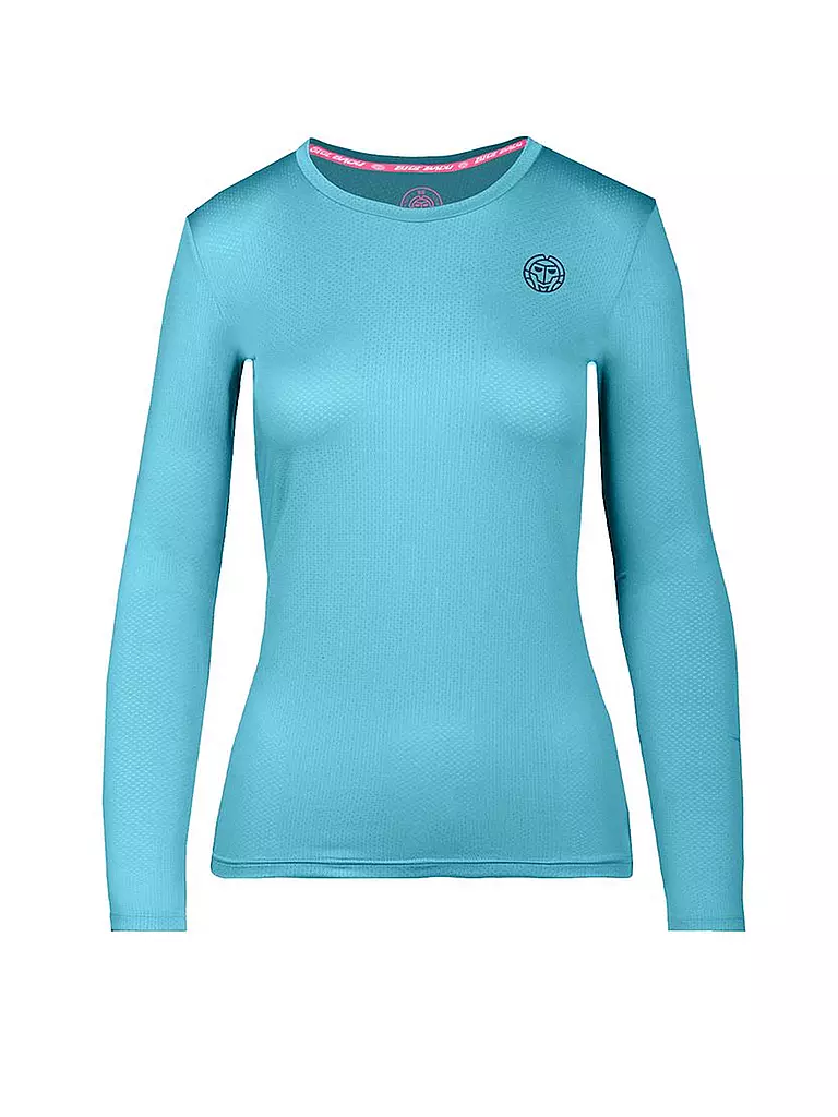 BIDI BADU | Damen Tennisshirt Pia Tech Longsleeve | türkis