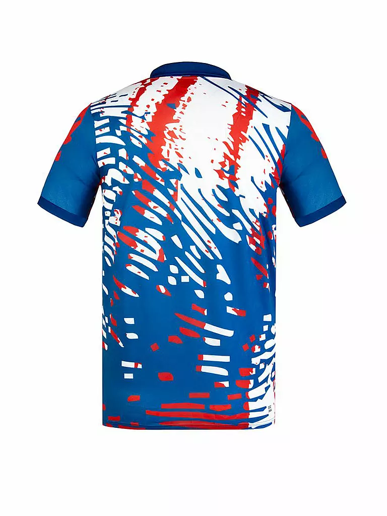 BIDI BADU | Herren Tennispolo Yero Tech US Flag | blau