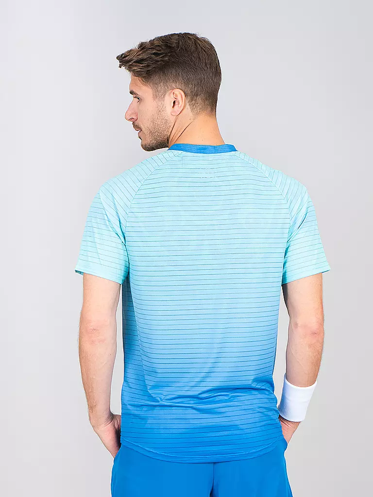 BIDI BADU | Herren Tennisshirt Colortwist Tee | türkis