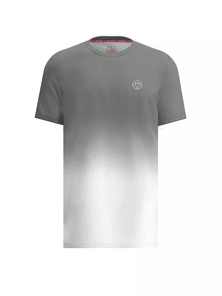 BIDI BADU | Herren Tennisshirt Gradiant | grau