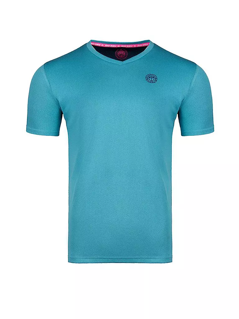 BIDI BADU | Herren Tennisshirt Ted Tech Tee | türkis