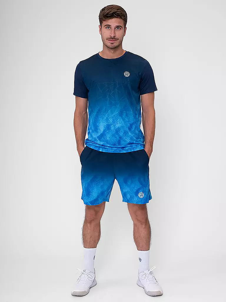 BIDI BADU | Herren Tennisshort Beach Spirit 7inch | dunkelblau