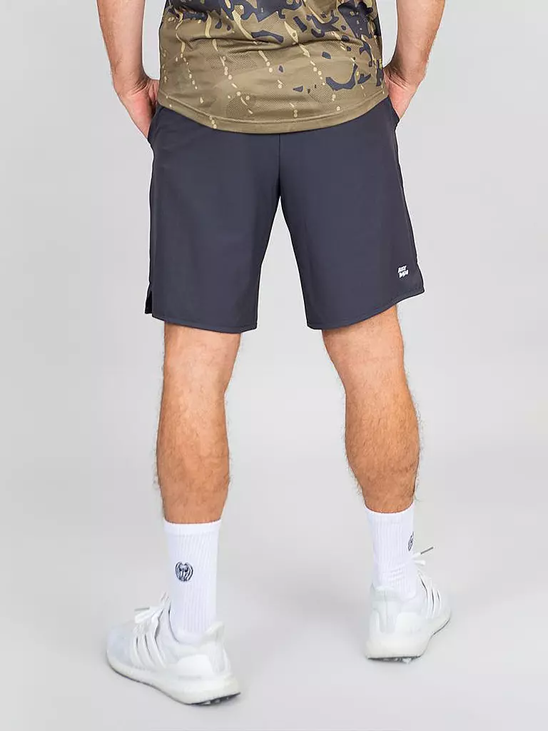 BIDI BADU | Herren Tennisshort Crew Pure Wild 9Inch | grau