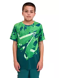 BIDI BADU | Jungen Tennisshirt Spike | dunkelgrün