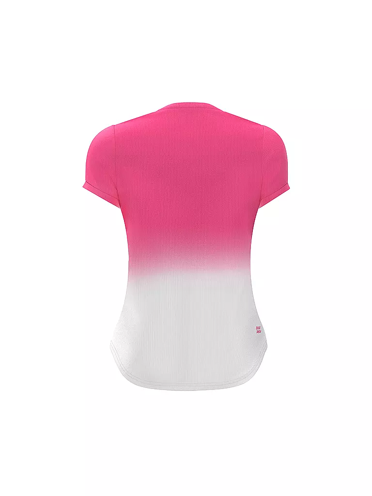 BIDI BADU | Mädchen Tennisshirt Crew Gradiant | pink