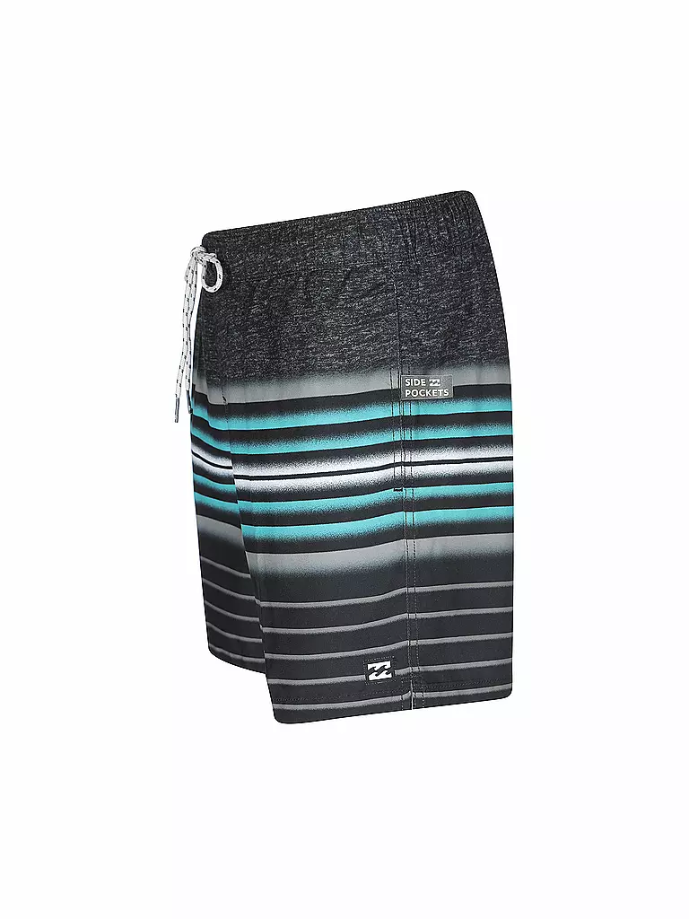 BILLABONG | Herren Badeshort All Day Stripes | schwarz