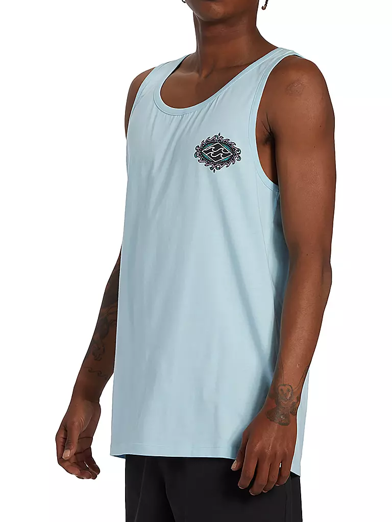 BILLABONG | Herren Beachtank Crayon Wave | hellblau