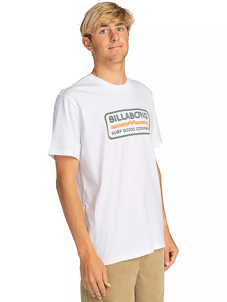 BILLABONG | Herren T-Shirt Trademark | weiss