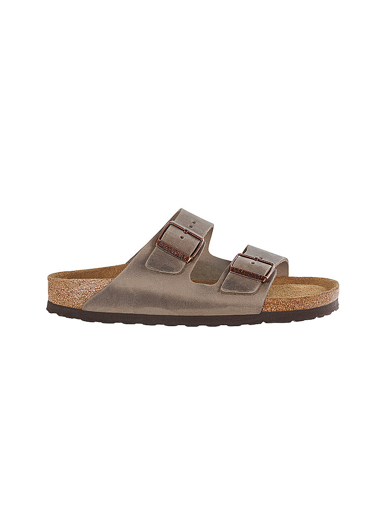 Birkenstock BIRKENSTOCK Herren Pantoletten Arizon Soft Footbed hellbraun | 42, hellbraun