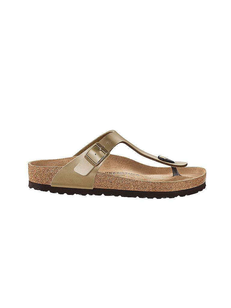 Birkenstock BIRKENSTOCK Damen Sandalen Gizeh Metallics gold | 36, gold