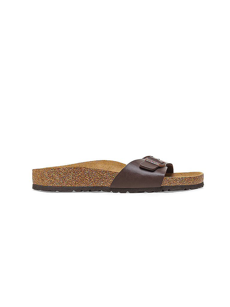 Birkenstock BIRKENSTOCK Damen Pantoletten Madrid Birko Flor braun | 37, braun