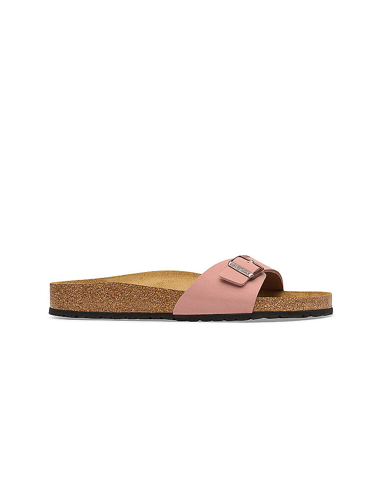 Birkenstock BIRKENSTOCK Damen Pantoletten Madid Birkibuc Regular/Wide pink | 37, pink