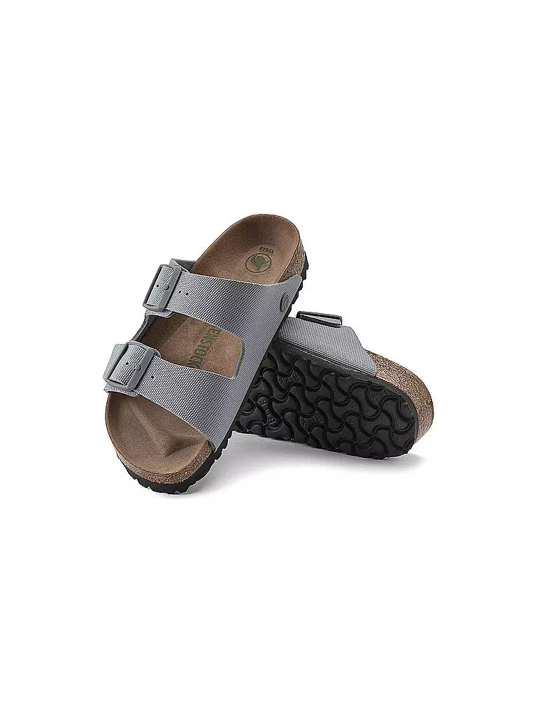 BIRKENSTOCK | Damen Sandale Arizona Vegan | grau