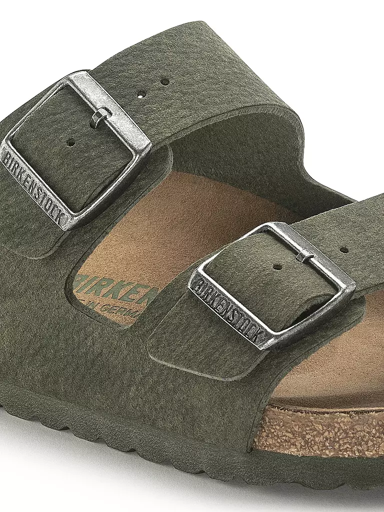 BIRKENSTOCK | Herren Sandale Arizona Vegan | dunkelgrün