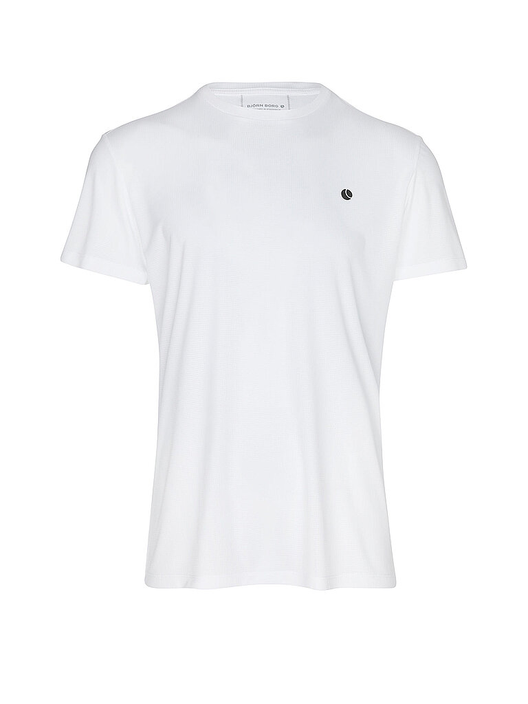 BJÖRN BORG BJÖRN BORG Herren Tennishirt Ace Light weiss | S, weiss