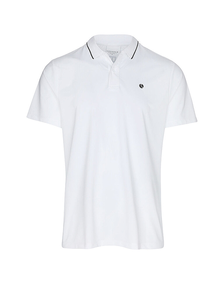 BJÖRN BORG BJÖRN BORG Herren Tennispolo Ace weiss | S, weiss