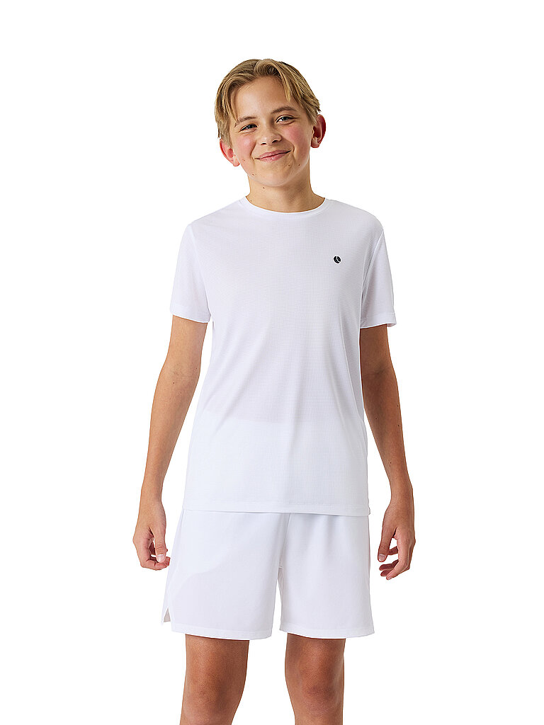 BJÖRN BORG BJÖRN BORG Kinder Tennisshirt ACE LIGHT weiss | 122-128, weiss
