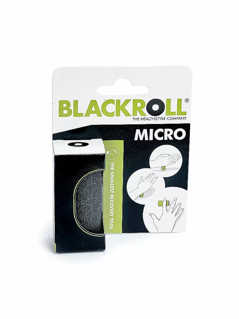 BLACKROLL | Faszienrolle BLACKROLL® MICRO | schwarz