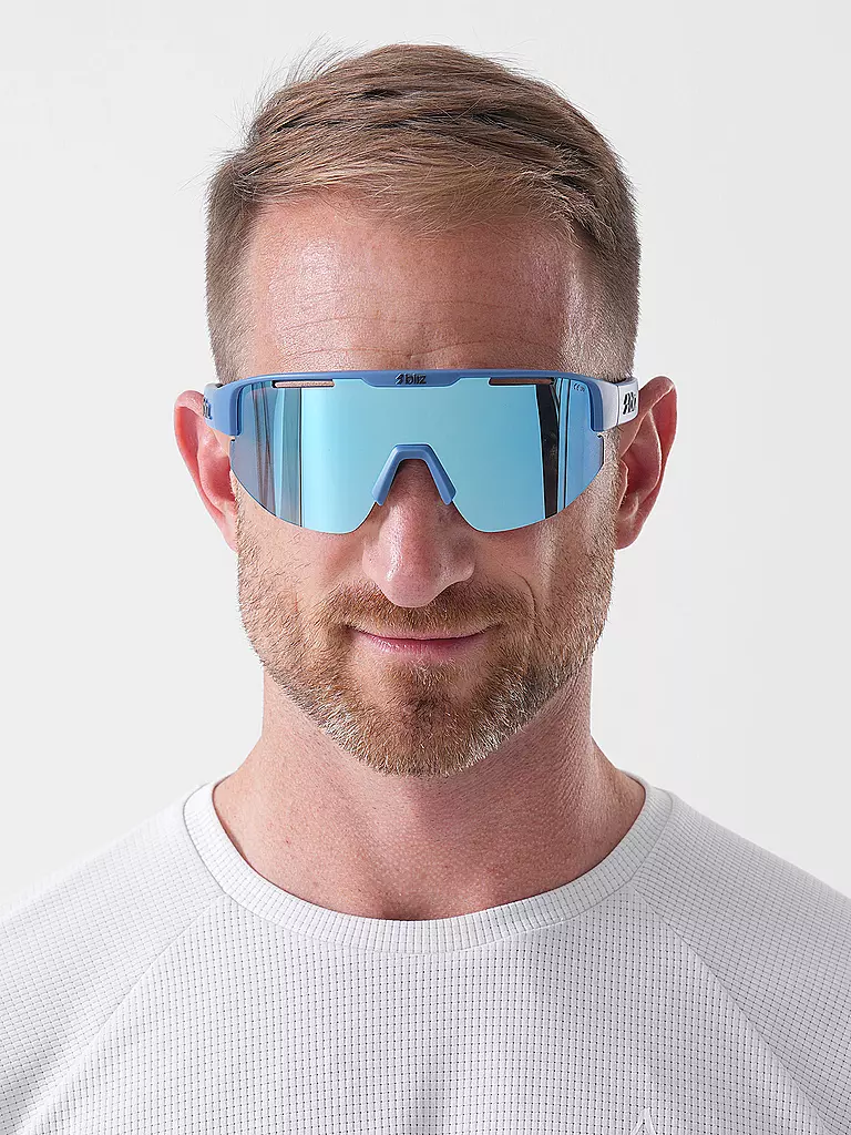 BLIZ | Herren Sportbrille Matrix F3 | dunkelblau