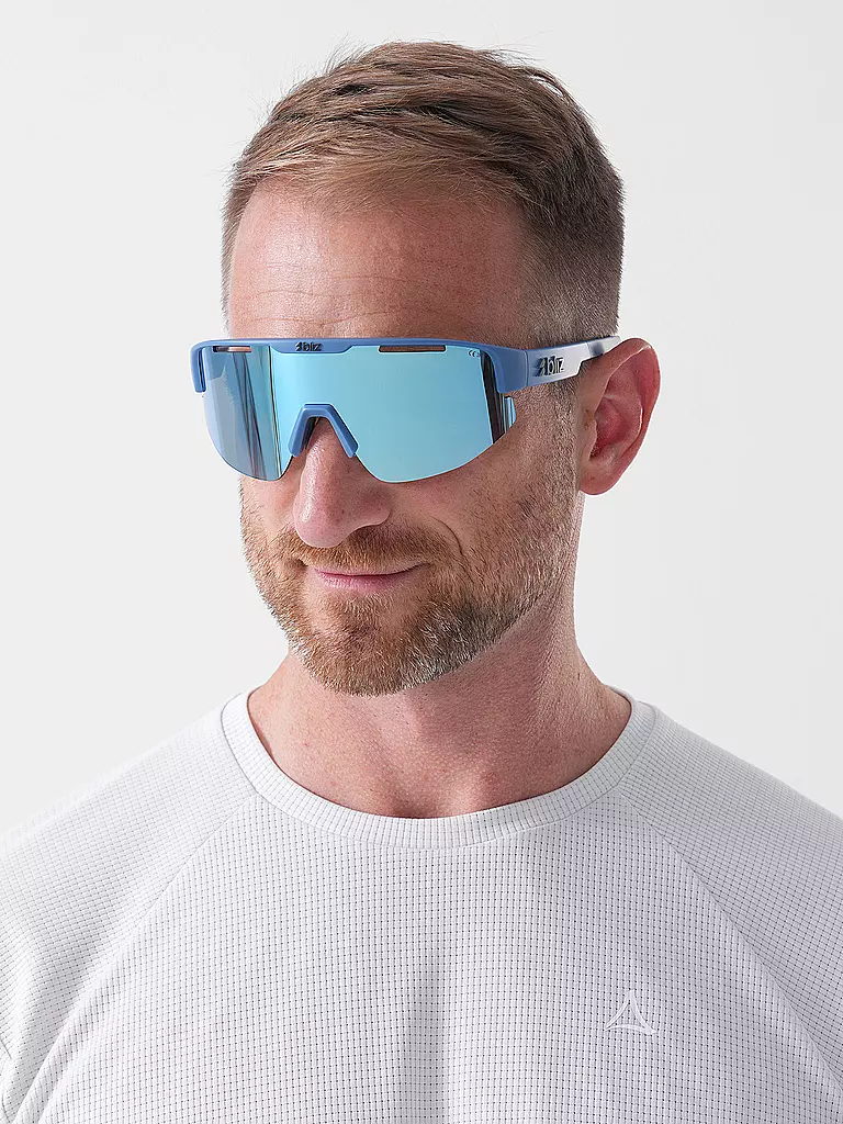 BLIZ | Herren Sportbrille Matrix F3 | dunkelblau