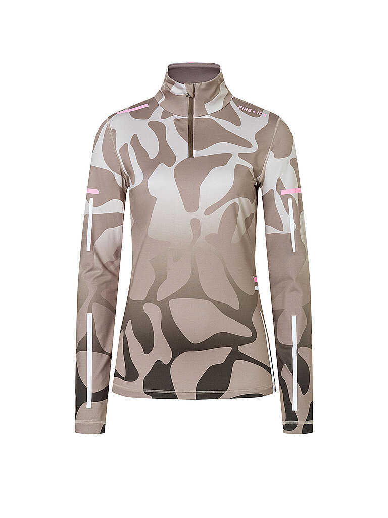 BOGNER FIRE+ICE BOGNER FIRE+ICE Damen Unterzieh Zipshirt Lvy3 bunt | M, bunt